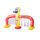 Customized sports children 3in1 inflatable football bowling